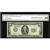Image 1 : Fr. 2152-G* $100 1934 Federal Reserve Note. CGA Gem Unc Fr. 2152-G* $100 1934 Federal Reserve Note. 