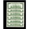 Image 2 : Fr. 2157-G $100 1950 Mule Federal Reserve Notes. Six Co Fr. 2157-G $100 1950 Mule Federal Reserve No