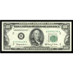 Fr. 2162-B $100 1950E Federal Reserve Note. Choice Abou Fr. 2162-B $100 1950E Federal Reserve Note. 