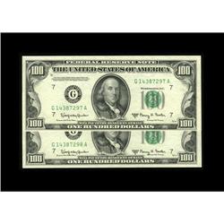 Fr. 2162-G $100 1950E Federal Reserve Notes. Choice CU Fr. 2162-G $100 1950E Federal Reserve Notes. 
