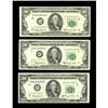 Image 1 : District set of 1950-E $100 notes. VF-XF 3 Notes District set of 1950-E $100 notes.