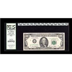 Fr. 2166-G $100 1969C Federal Reserve Note. PCGS Gem Ne Fr. 2166-G $100 1969C Federal Reserve Note. 