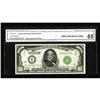 Image 1 : Fr. 2210-I $1000 1928 Federal Reserve Note. CGA Gem Unc Fr. 2210-I $1000 1928 Federal Reserve Note. 