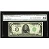 Image 1 : Fr. 2211-L* $1000 1934 Federal Reserve Note. CGA Gem Un Fr. 2211-L* $1000 1934 Federal Reserve Note.
