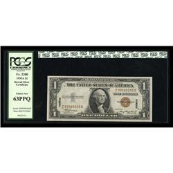 Fr. 2300 $1 1935A Hawaii Silver Certificate. PCGS Choic Fr. 2300 $1 1935A Hawaii Silver Certificate.