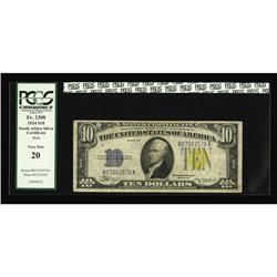 Fr. 2308 $10 1934 Mule North Africa Silver Certificate. Fr. 2308 $10 1934 Mule North Africa Silver C
