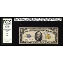 Fr. 2308 $10 1934 Mule North Africa Silver Certificate. Fr. 2308 $10 1934 Mule North Africa Silver C