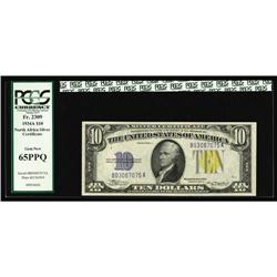 Fr. 2309 $10 1934A North Africa Silver Certificate. PCG Fr. 2309 $10 1934A North Africa Silver Certi