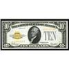 Image 1 : Fr. 2400 $10 1928 Gold Certificate. Crisp Uncirculated. Fr. 2400 $10 1928 Gold Certificate. Crisp Un