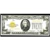 Image 1 : Fr. 2402 $20 1928 Gold Certificate. Choice About Uncirc Fr. 2402 $20 1928 Gold Certificate. Choice A