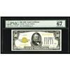 Fr. 2404 $50 1928 Gold Certificate. PMG Superb Gem Unci Fr. 2404 $50 1928 Gold Certificate. PMG Supe