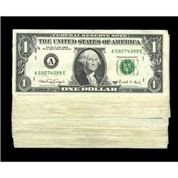 Forty Circulated Web NotesThis group contains 40 Fr. 19