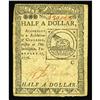 Image 1 : Continental Currency February 17, 1776 $1/2 Choice New. Continental Currency February 17, 1776 $1/2 