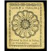 Image 2 : Continental Currency February 17, 1776 $1/2 Choice New. Continental Currency February 17, 1776 $1/2 