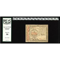 Continental Currency January 14, 1779 $50 PCGS About Ne Continental Currency January 14, 1779 $50 PC