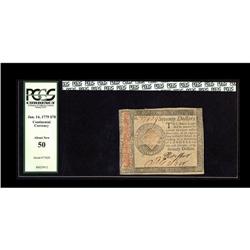 Continental Currency January 14, 1779 $70 PCGS About Ne Continental Currency January 14, 1779 $70 PC