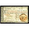 Image 1 : Georgia 1776 $2 Very Fine. This is a rare note in any g Georgia 1776 $2 Very Fine.