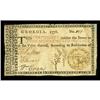 Image 1 : Georgia 1776 $4 Very Good-Fine. This bi-color example s Georgia 1776 $4 Very Good-Fine.