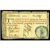 Image 1 : Georgia 1777 $7 Very Fine-Extremely Fine. There are som Georgia 1777 $7 Very Fine-Extremely Fine.