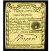 Image 1 : Massachusetts 1779 3s/6d Very Fine-Extremely Fine. Massachusetts 1779 3s/6d Very Fine-Extremely Fine