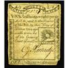 Image 1 : Massachusetts 1779 4s8d Extremely Fine. A lovely, light Massachusetts 1779 4s8d Extremely Fine.