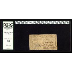 New Jersey December 31, 1763 1s PCGS Choice About New 5 New Jersey December 31, 1763 1s PCGS Choice 