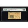 New Jersey March 25, 1776 15s PMG Gem Uncirculated 66. New Jersey March 25, 1776 15s PMG Gem Uncircu