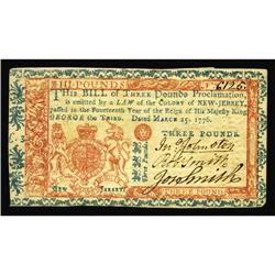 New Jersey March 25, 1776 L3 Choice About New. All the New Jersey March 25, 1776 L3 Choice About New