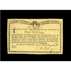New York January 6, 1776 (Water Works) 4s Choice New. A New York January 6, 1776 (Water Works) 4s Ch