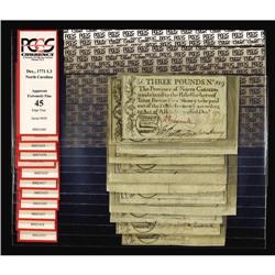 A High-End Group of North Carolina L3 December 1771 PCG A High-End Group of North Carolina L3 Decemb