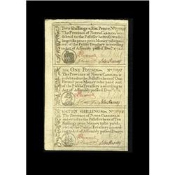 North Carolina December, 1771 2s/6d, $1, 10s.Gem New. North Carolina December, 1771 2s/6d, [$1, 10s.
