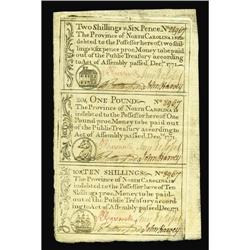 North Carolina December, 1771 2s/6d, $1, 10s Gem New. North Carolina December, 1771 2s/6d, [$1, 10s 