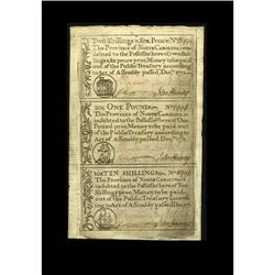 North Carolina December, 1771 2s/6d, $1, 10s Choice New North Carolina December, 1771 2s/6d,[$1, 10s