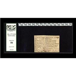 North Carolina December, 1771 2s/6d PCGS About New 50. North Carolina December, 1771 2s/6d PCGS Abou