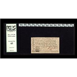 North Carolina December, 1771 10s PCGS Extremely Fine 4 North Carolina December, 1771 10s PCGS Extre