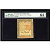 Image 1 : Pennsylvania April 10, 1775 50s PMG Choice Uncirculated Pennsylvania April 10, 1775 50s PMG Choice U