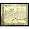 Image 1 : Rhode Island July 2, 1780 $4 Choice About New. A very s Rhode Island July 2, 1780 $4 Choice About Ne