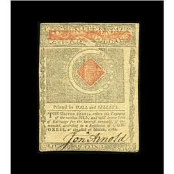 Rhode Island July 2, 1780 $7 Choice About New. A center Rhode Island July 2, 1780 $7 Choice About Ne