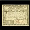 Image 2 : Rhode Island July 2, 1780 $20 Choice About New. M(etcal Rhode Island July 2, 1780 $20 Choice About N