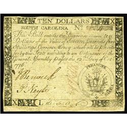 South Carolina October 19, 1776 $10 Choice About New. A South Carolina October 19, 1776 $10 Choice A