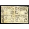 Image 1 : South Carolina April 10, 1778 5s Uncut Sheet of Four Ex South Carolina April 10, 1778 5s Uncut Sheet