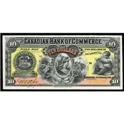 Toronto, ON- Canadian Bank of Commerce $10 Jan. 2, 1901 Toronto, ON- Canadian Bank of Commerce