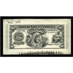 Toronto, ON- Canadian Bank of Commerce $10 May 1, 1912 Toronto, ON- Canadian Bank of Commerce