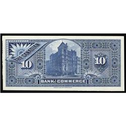 Toronto, ON- Canadian Bank of Commerce $10 (1888 - 1912 Toronto, ON- Canadian Bank of Commerce