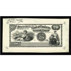 Toronto, ON- Canadian Bank of Commerce $20 May 1, 1912 Toronto, ON- Canadian Bank of Commerce