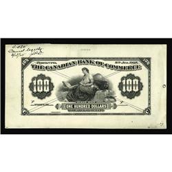 Toronto, ON- Canadian Bank of Commerce $100 Toronto, ON- Canadian Bank of Commerce