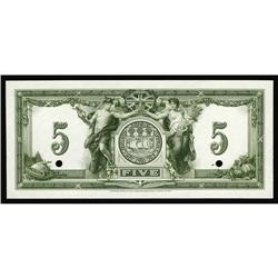 Toronto, ON- Canadian Bank of Commerce $5 (Jan. 2, 1917 Toronto, ON- Canadian Bank of Commerce