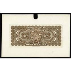 Montreal, PQ- Banque D''Hochelaga $10 Jan. 2, 191 Montreal, PQ- Banque D'Hochelaga
