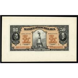 Montreal, PQ- Banque D''Hochelaga $50 Jan. 2, 192 Montreal, PQ- Banque D'Hochelaga
