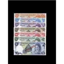 Cayman Islands $1; $5; $10; $25; $40; $50; $100 1974 Pi Cayman Islands